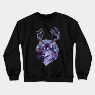 Night Forest Guardian Crewneck Sweatshirt